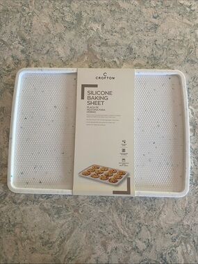 Crofton White Silicone Baking Sheet - Nonstick Baking Mat
